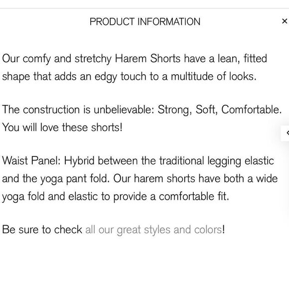 Simple Addiction Grey & White Floral Print Comfy High Waist Harem Shorts - Picture 4 of 8